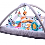 Adorable Soft Baby Play Mat with Arch and Hanging Toys