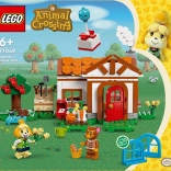 Lego Animal Crossing Isabelle’s Visit building set for kids