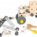 wooden construction set small foot miniwob, 67 pieces