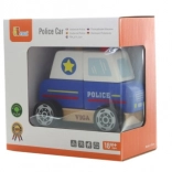 Viga wooden stacking puzzle police car
