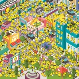 Puzzel 500 stukjes Waar is Smiley?