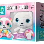 Kit créatif – panda en peluche à colorier