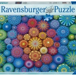 Ravensburger Radiating Rainbow Mandalas Puzzle 2000 Pieces