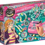 Kreativní studio s písmeny CRAZY CHIC – sada na výrobu šperků