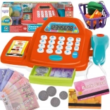 Woopie kids’ cash register with calculator and accessories