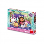Puzzle GABBY'S DOLLHOUSE Musical Room 100 XL Pieces