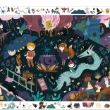 DJECO Observation Puzzle Magic School 54 pieces