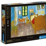 Puzzel 1000 stukjes Museum – Slaapkamer in Arles van Vincent van Gogh (Clementoni)