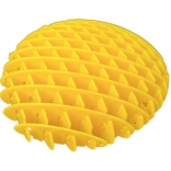 Anti-stress fidget toy yellow 10 cm
