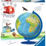 Ravensburger 3D Puzzle Kids' Globe 180 Pieces