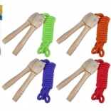 Jump Rope with Wooden Handle 240 cm