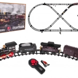 Remote-controlled retro train set