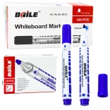 Set of Blue Dry-Erase Markers 12 pcs