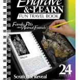 ROYAL & LANGNICKEL krasblok Dieren – 12 krasafbeeldingen en 12 blanco vellen