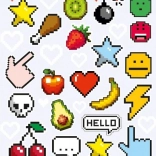 Pixele Patches small sheet