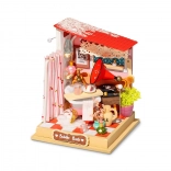 Miniatuur huisje voor de badkamer Bubble Bath