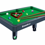 Tabletop billiards set 45 × 25 cm with 2 cues