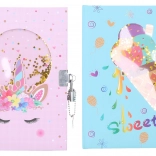 Memory Book with Lock 15 × 21 cm, 80 pages