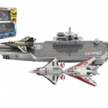Aircraft Carrier with Fighter Models