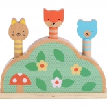 Jouet en bois à ressorts Petit Collage Petit Friends