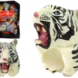 White Tiger Head Ring – educational toy for kids