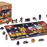 Houten puzzel Nacht Londen 2in1, 150 stukjes