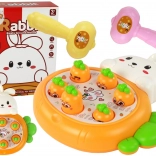 Carrot Pop-Up Rabbit Dexterity Game Whac-A-Mole