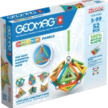 Geomag Supercolor Recycled Magnetic Building Set – 52 Pieces