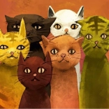 Cat Team Puzzle 500 Pieces