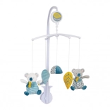 DOUDOU musical crib mobile with koalas