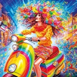 Magnolia Puzzle Blooming Freedom 1000 Pieces