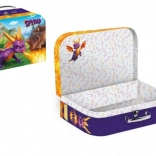 School suitcase with Spyro the Dragon motif