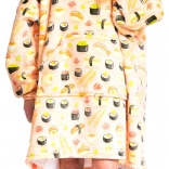 Cozy Noxxiez Sushi Hooded Blanket – Oversized Wearable Blanket