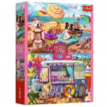 Puzzle 2x500 – Holiday Time Trefl