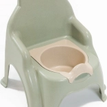 Children's potty with tiger EKO green