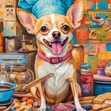 Puzzle Doggy Chef 70 Pieces