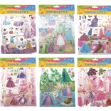 Stickers met meisjesmotieven – mix varianten