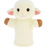 Keeleco Schaap eco knuffel handpop 27 cm