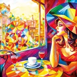 Rainbow Date 1000-Piece Puzzle MAGNOLIA