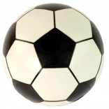 White Black Rubber Ball Large 23 cm Lightweight