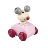 Squeaky mouse pink for children