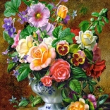 CASTORLAND Puzzle Flowers in Vase 500 pieces