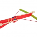 Træarmbrøst – rød legetøj til børn