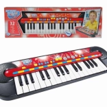 Kids' electronic piano with 32 keys