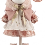 Obleček pro panenku 40 cm – elegantní růžová souprava Llorens Lucia