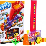 Interaktivni vlakić s domino efektom