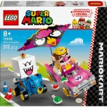 LEGO Super Mario Mario Kart – Wario & King Boo Racing Set