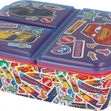 Cars mintás több rekeszes uzsonnás doboz