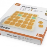 Viga Montessori Memory Game – Large, 10 interchangeable cards
