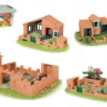 Teifoc Construction Set House Raul II 280 pcs in plastic box 41x19x30 cm
